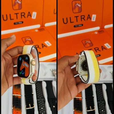 7-in-1 Ultra Smart Watch – Fitness Tracker with Heart Rate Monitor, Bluetooth Calling & Sleep Tracking
