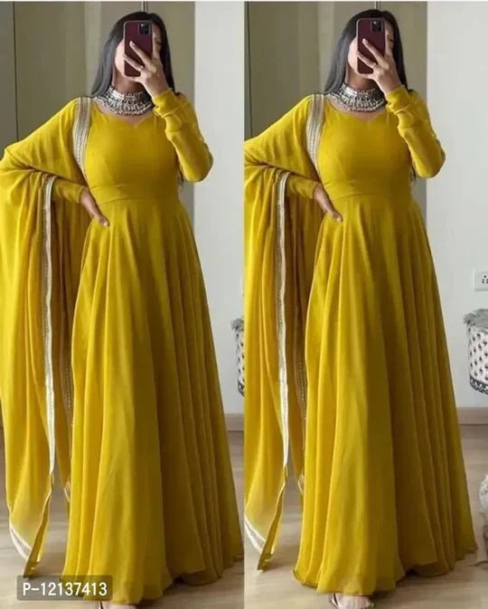 3 Pcs Plain Maxi