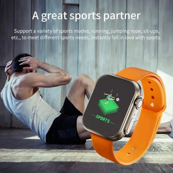 D20 Ultra Smart Watch Heart Rate Blood Pressure Oxygen Reloj Intelligent Smart Bracelet