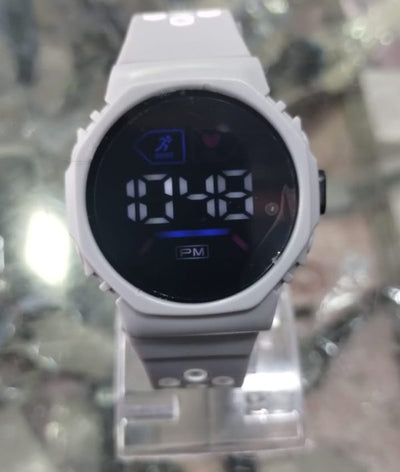 Digital Wrist Watch in Pakistan – Silicone Strap, Cell Operated, Digital Display for Men, Boys & Kids (Without Box)
