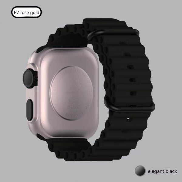 P7 Rose Gold LED Electronic Watch in Pakistan – Digital Sports Watch for Kids & Students with Marine Band