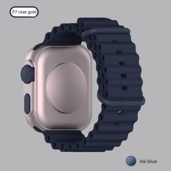 P7 Rose Gold LED Electronic Watch in Pakistan – Digital Sports Watch for Kids & Students with Marine Band