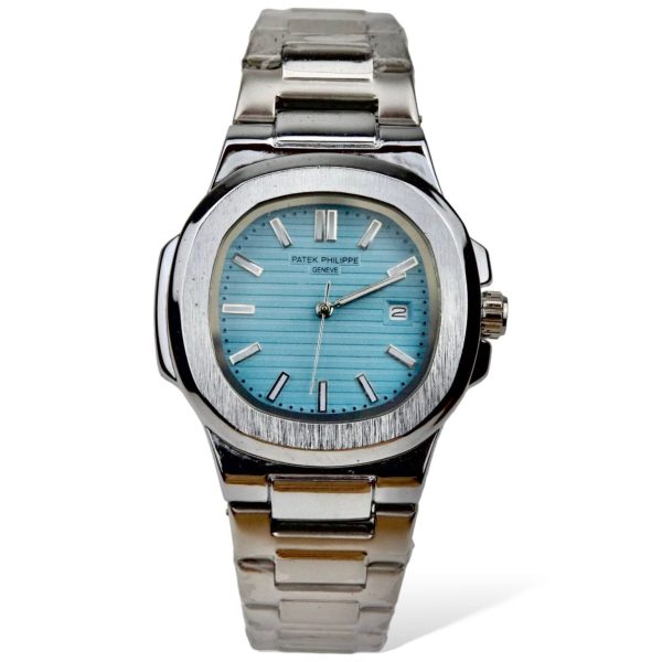 Patek Philippe Genève Men’s Analog Watch – Stainless Steel, Best Quality (With Box) – Pakistan