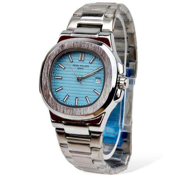 Patek Philippe Genève Men’s Analog Watch – Stainless Steel, Best Quality (With Box) – Pakistan