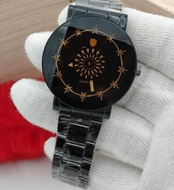 Quartz Black Stylish Watch Quartz | Best Quality Watch For Men’s