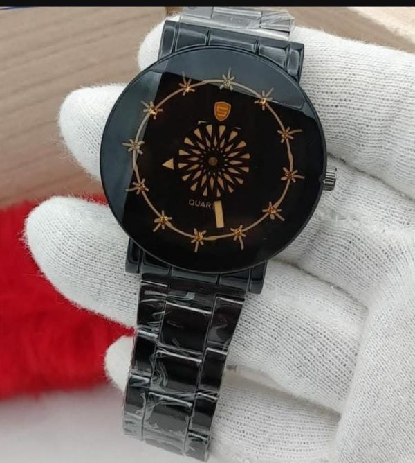 Quartz Black Stylish Watch Quartz | Best Quality Watch For Men’s
