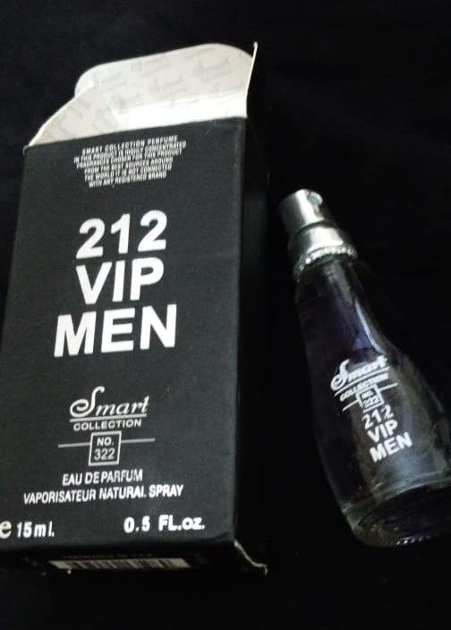 Smart Collection 15 Ml Tester Pack For Men No.212 Vip | Long Lasting Perfume Fragrance