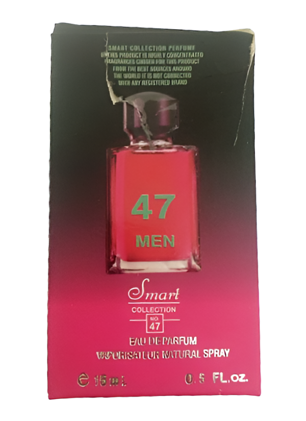 Smart Collection 15 Ml Tester Pack For Men No.47 | Long Lasting Perfume Fragrance