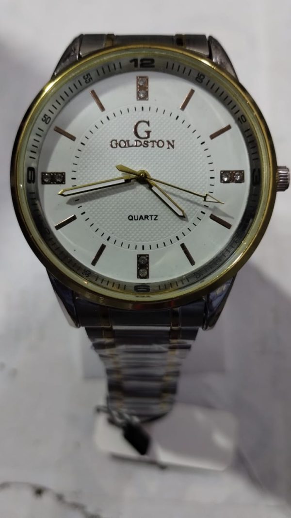 Luxury Stainless Steel Men's Watch in Pakistan – Goldsten Quartz Collection